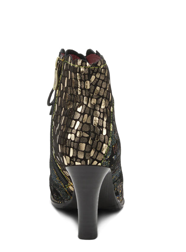 L’Artiste Glitterail Heel Bootie M023