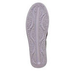 Gray sneaker with rhinestone details sole