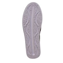Gray sneaker with rhinestone details sole
