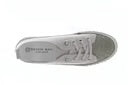 Gray sneaker with rhinestone details top