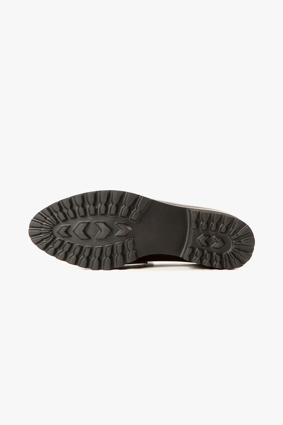 All Black Flatsash Lugg Loafer E156