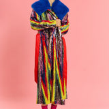 Jayley Bamboo Sequins Trench Coat
