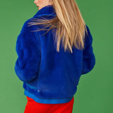 Jayley Faux Fur Bomber Jacket