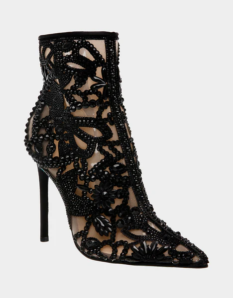 Betsey Johnson Bolt Heel Bootie E122