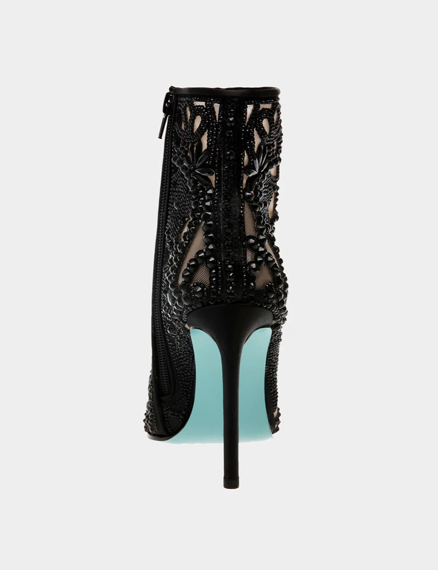 Betsey Johnson Bolt Heel Bootie E122
