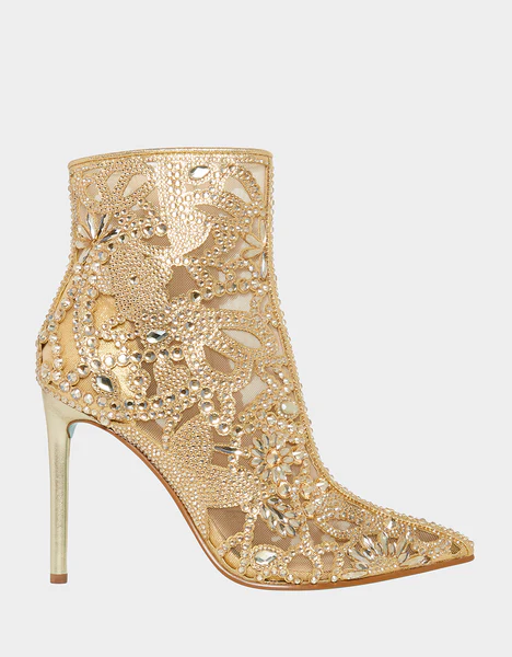 Betsey Johnson Bolt Heel Bootie E124