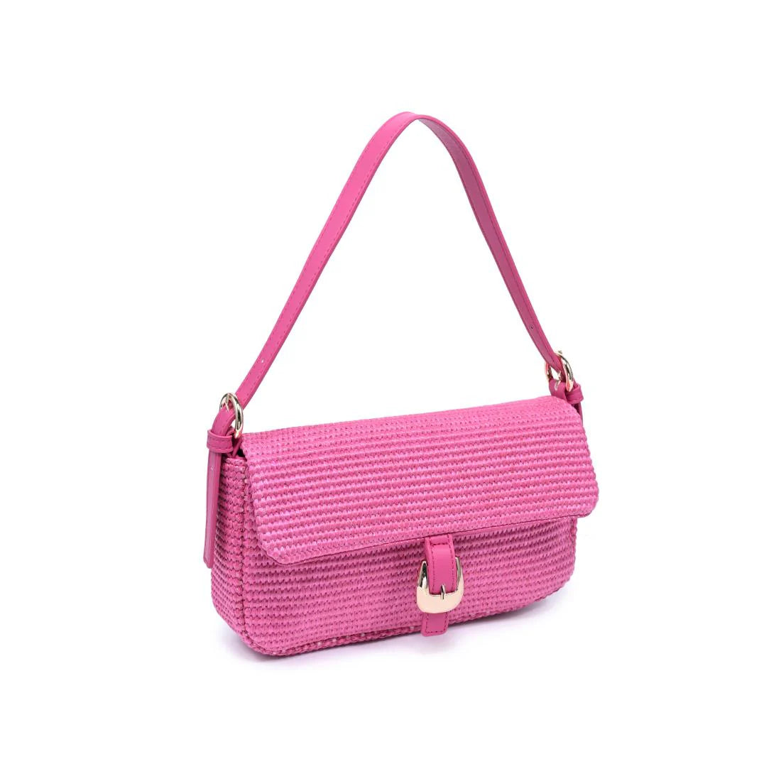 Urban Expressions Gloria Straw Crossbody Bag