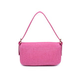 Urban Expressions Gloria Straw Crossbody Bag
