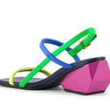 United Nude Ricky Strappy Mid Sandal J121