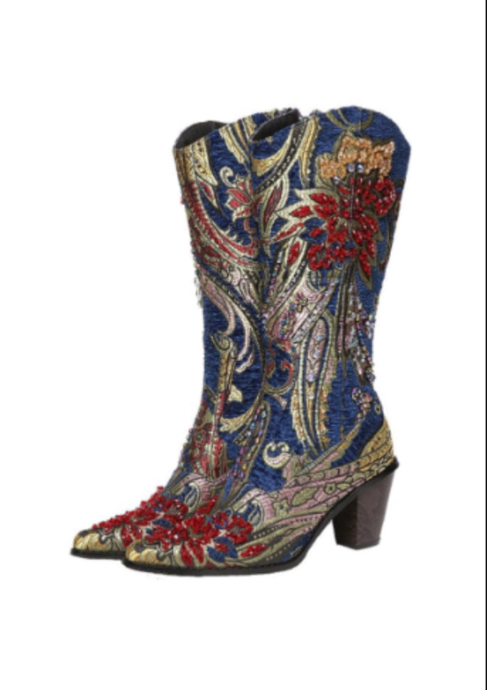 Helen's Heart Crystal Boot M073