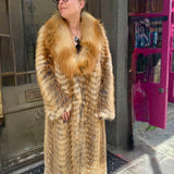 Full Length Red Fox Coat