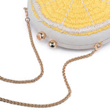 Urban Expressions Lemon Clutch Bag
