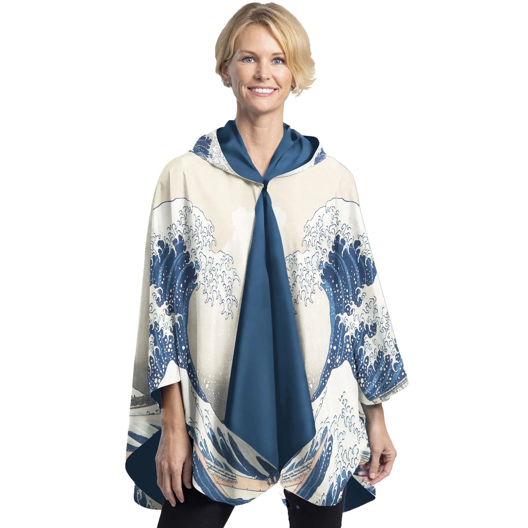 RainCaper Hosukai The Great Wave Rain Cape