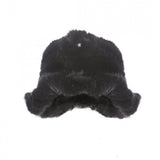 Jayley Black Stylish Mink Hat