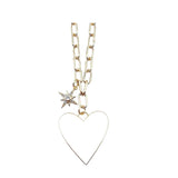 Treasure Jewels Heart / Star Necklace