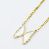 Treasure Jewels Shimmering Flutter Necklace