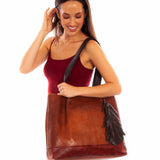 Scully Leather Tote Handbag B210