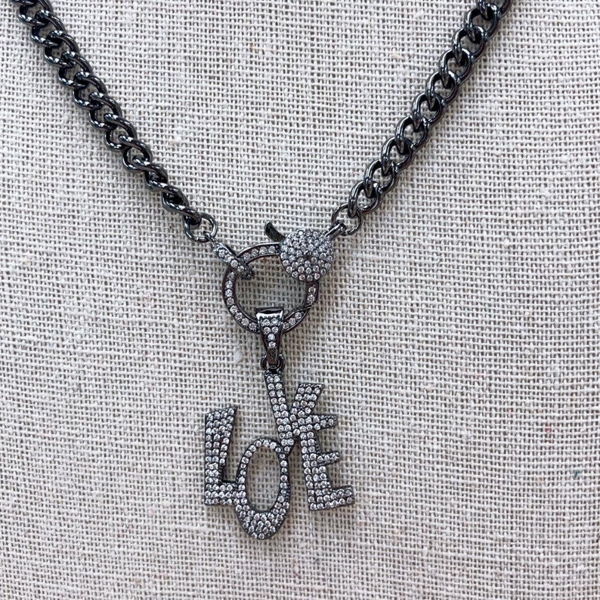 Treasure Jewels Love Is All You Need Necklace