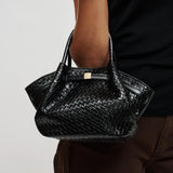 Urban Expressions Selena Embossed Woven Crossbody Bag