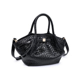 Urban Expressions Selena Embossed Woven Crossbody Bag