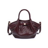 Urban Expressions Selena Embossed Woven Crossbody Bag