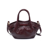 Urban Expressions Selena Embossed Woven Crossbody Bag