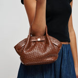 Urban Expressions Selena Embossed Woven Crossbody Bag
