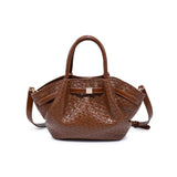Urban Expressions Selena Embossed Woven Crossbody Bag