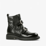 All Black The Buckle Boot K110