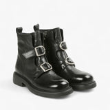 All Black The Buckle Boot K110