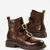 All Black The Buckle Boot K112