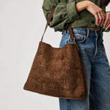 Moda Luxe Neve Croco Tote Bag