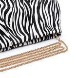 Graphic Stripe Elva Zebra Clutch