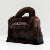 Luxe Mink Convertible Crossbody Bag