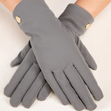 Sleek Alpine Matte Gloves