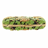 The Zoo Crystal Embellished Evening Clutch