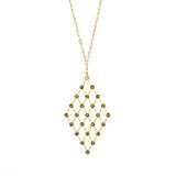 Gina Riley Diamond Lattice Necklace RR133