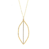 Gina Riley Leaf Necklace RR207