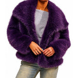 Azalea Wang Regina Faux Fur Coat