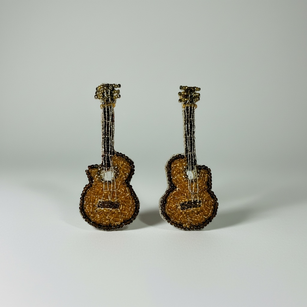 Bhavna Kanakia Guitar Earrings