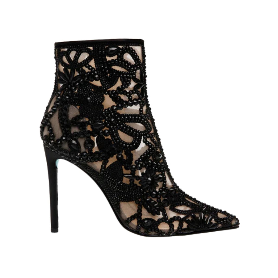 Betsey Johnson Bolt Heel Bootie E122