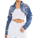 Cello Jeans Oversized Super Cropped Jacket