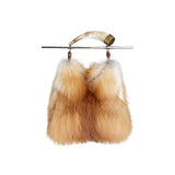 Tres Chic Furs Gold Fox Handbag