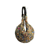 Hand-Crafted All-Beaded Zip Top Wristlet