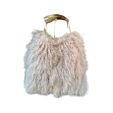 Trēs Chic Furs Mongolian Lamb Bag