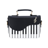 Piano Keyboard Crossbody Handbag