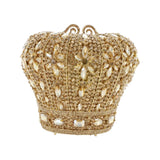 Crystal Embellished Royal Crown Evening Bag