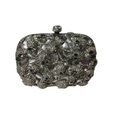 Crystal Embellished Skull Evening Bag