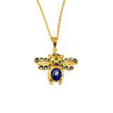 Ancient Bazaar Gold Plated Brass Necklace