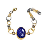 Ancient Bazaar Gold Plated Brass Bracelet